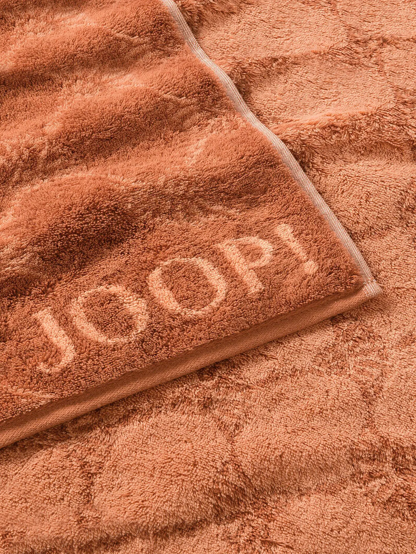 JOOP | Handtuch "Cornflower" 50x100cm (graphit) | orange